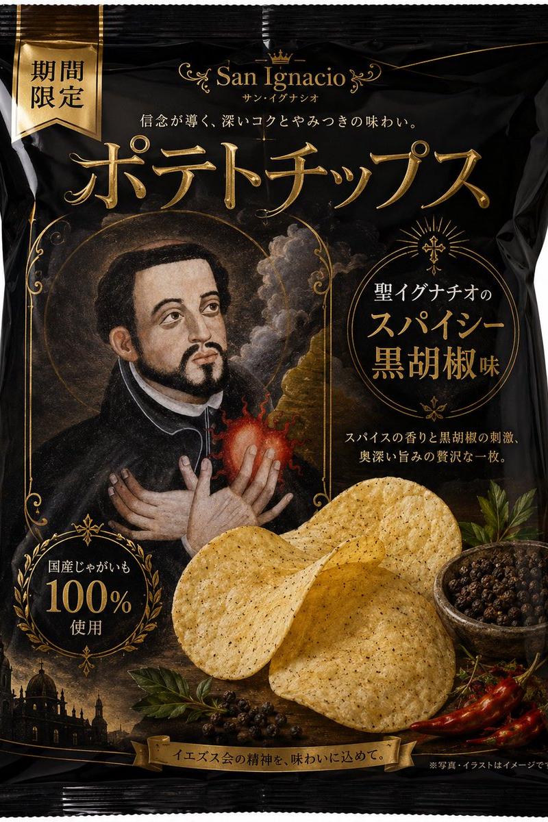 奢华 Saint 薯片包装