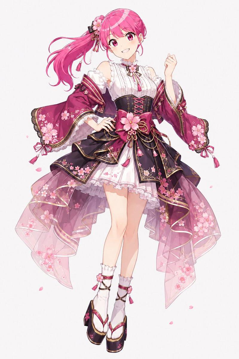 和风现代樱花偶像服