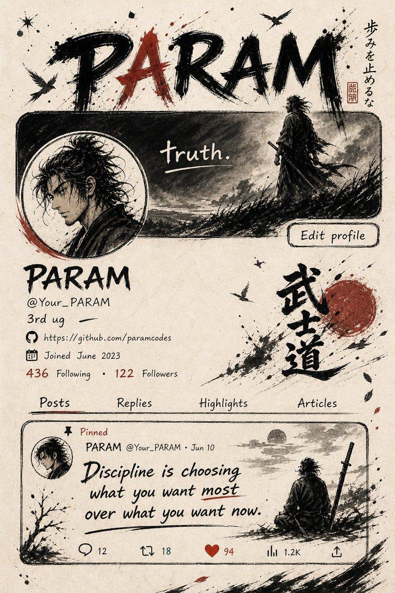 Samurai Ink 社交媒体个人资料