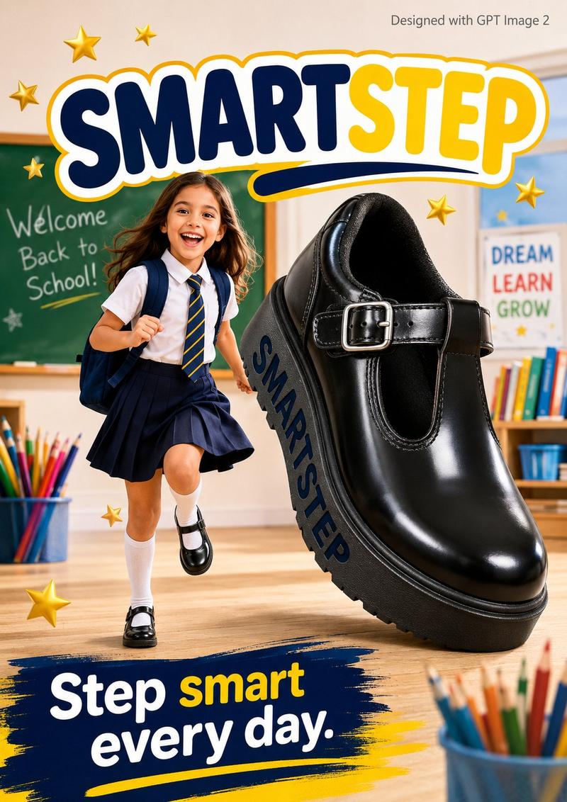 SmartStep 返校季海报