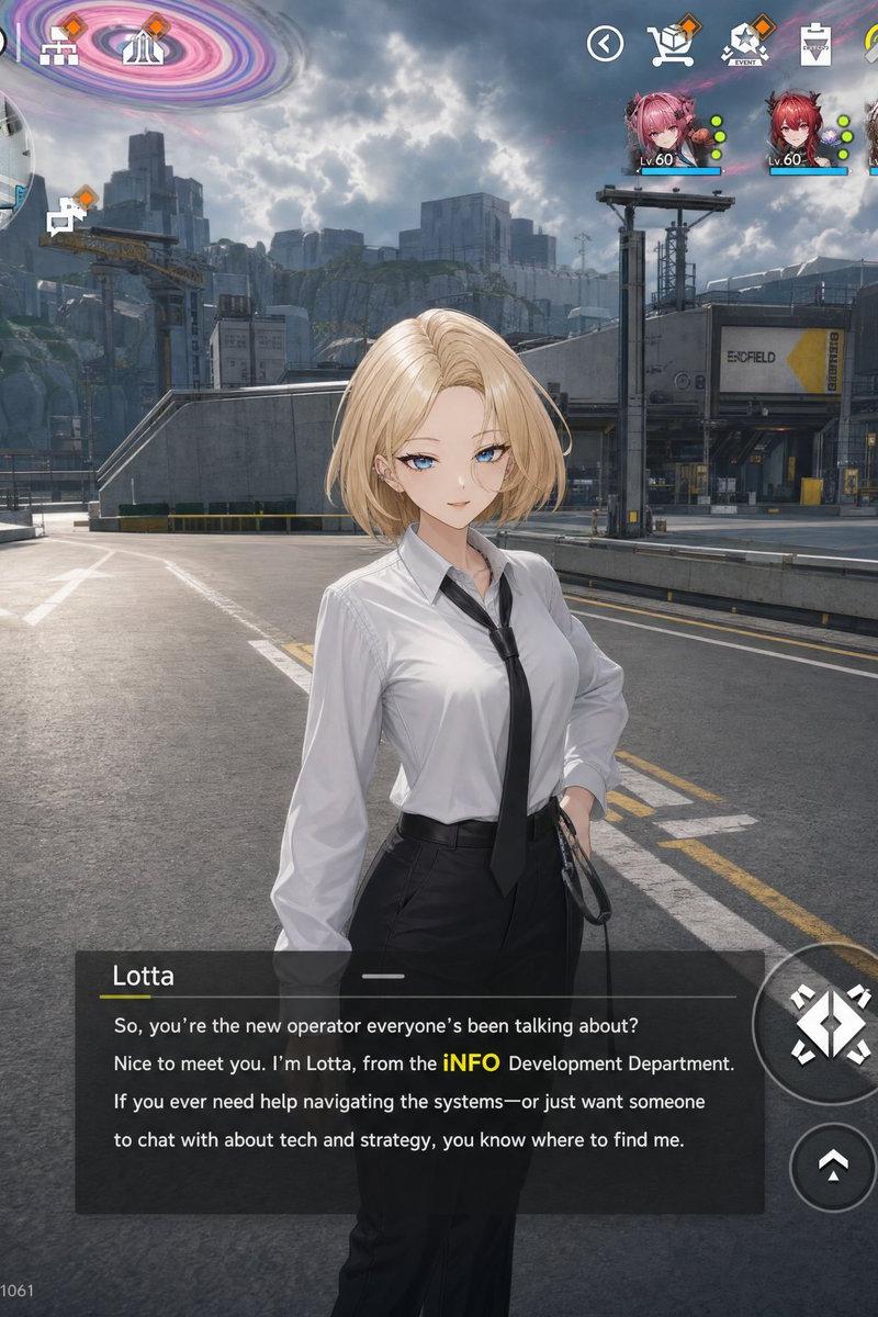 科幻抽卡 RPG 对话截图