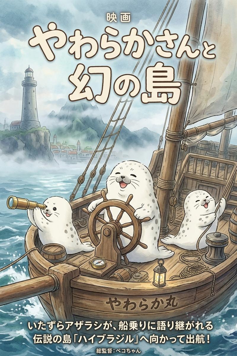 海豹冒险电影海报