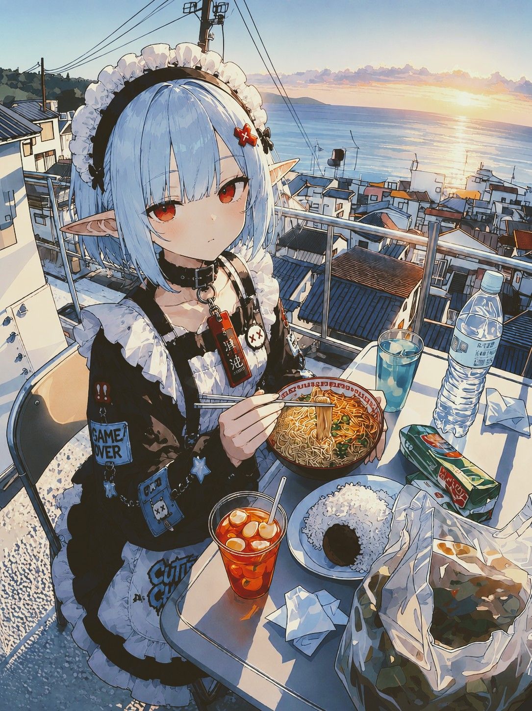 POV Seaside Elf Maid Dinner