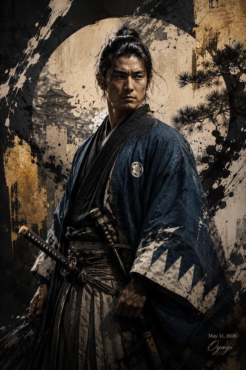 新选组武士海报