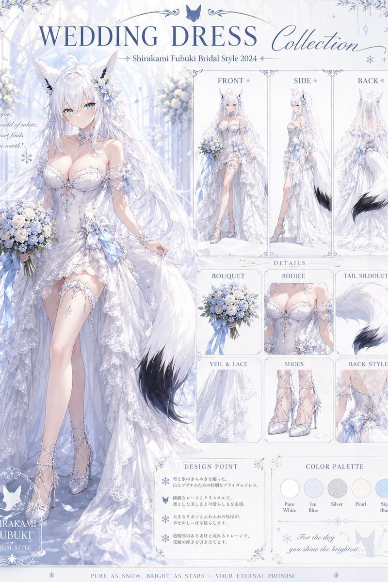 白上吹雪婚纱设定集