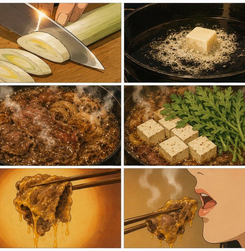 昭和动画风格寿喜烧项目