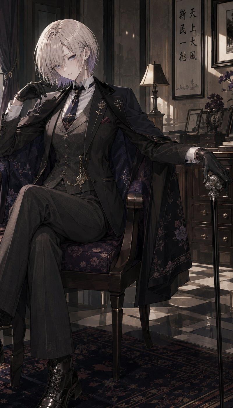 Vintage Showa Era Gentleman Outfit