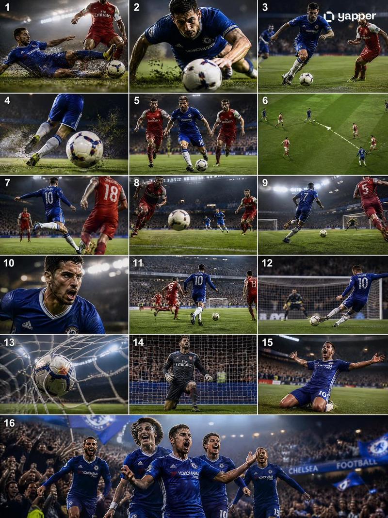 Cinematic Soccer Storyboard