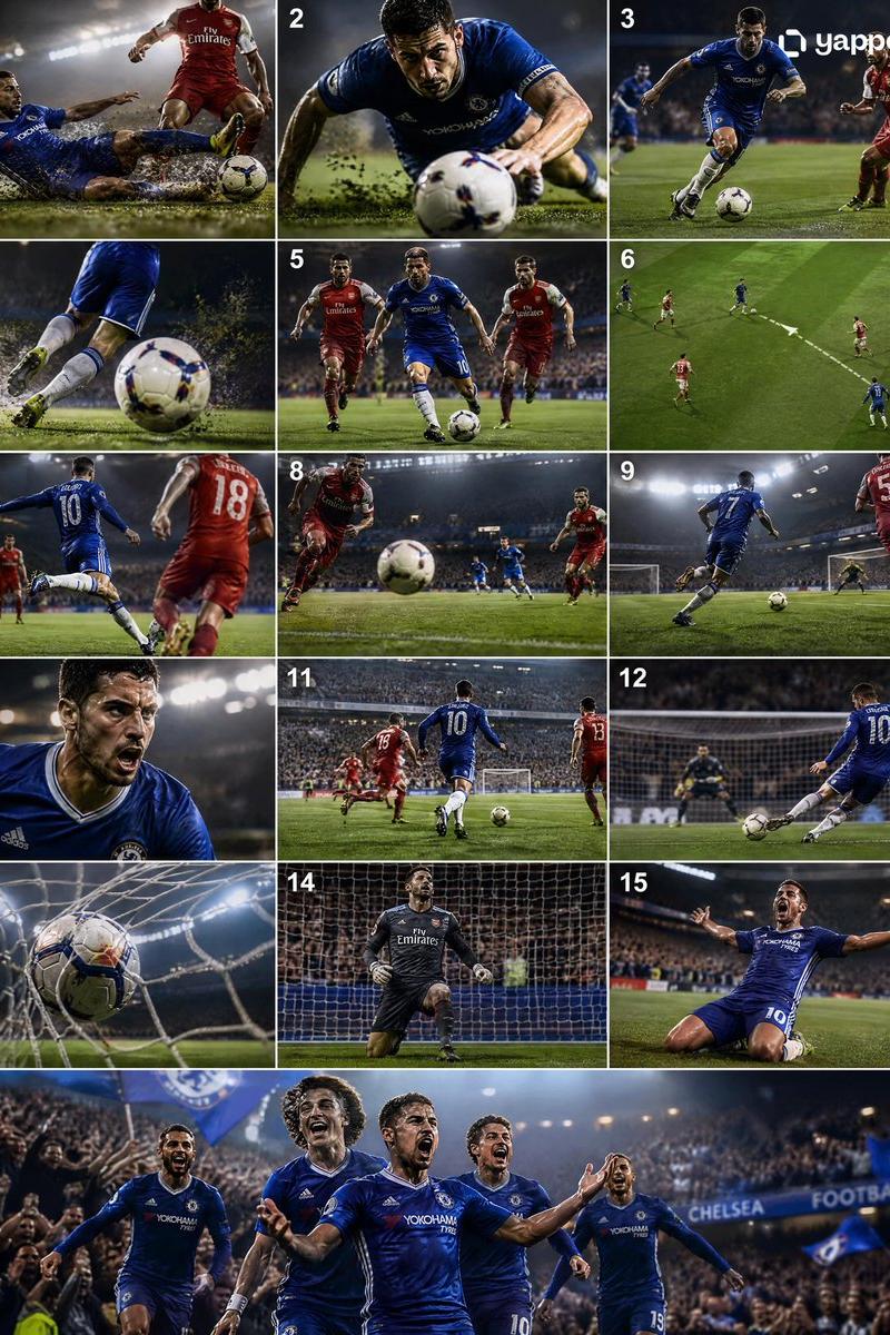 Cinematic Soccer Storyboard
