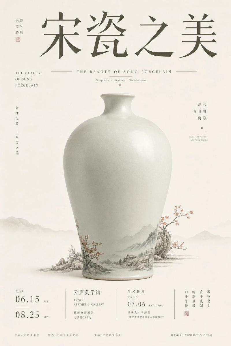 宋瓷展览海报