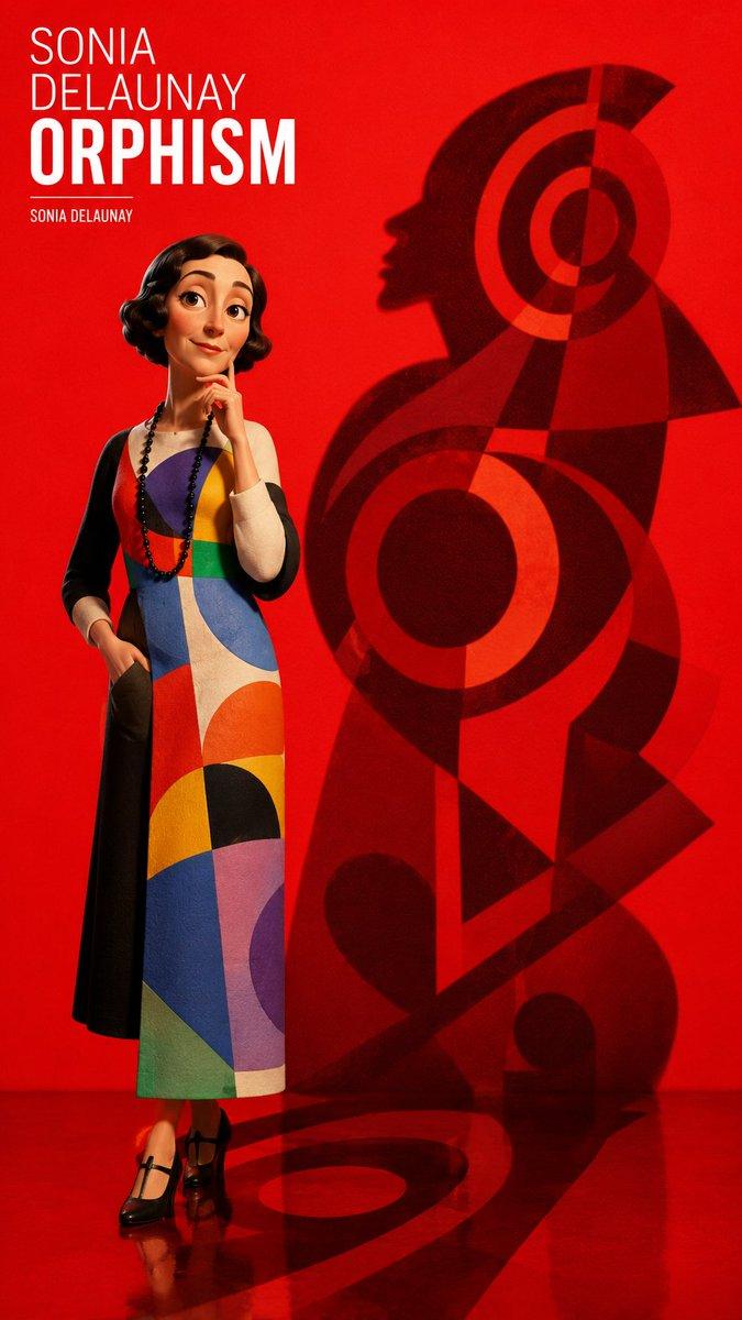 Sonia Delaunay Orphism 时尚海报