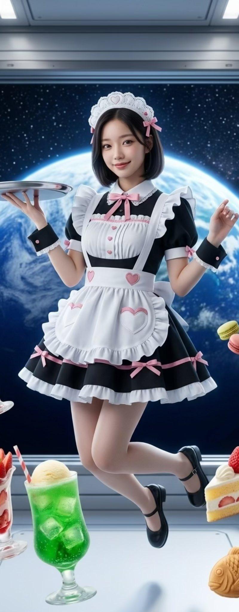 漂浮空间咖啡馆女仆