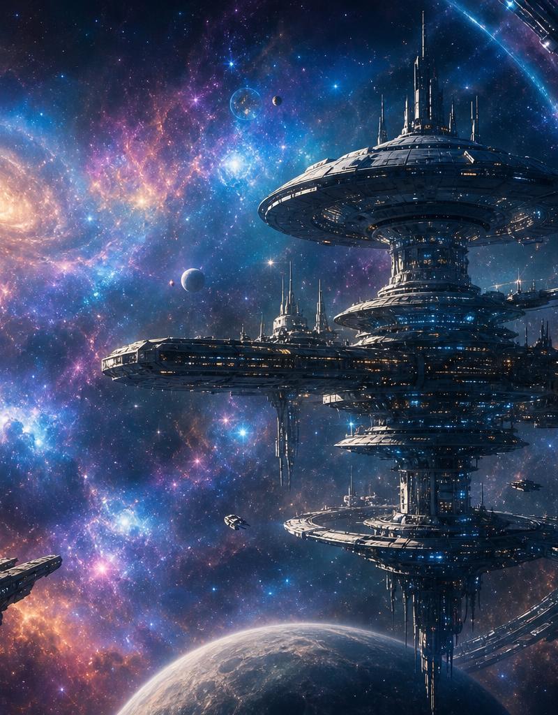 宏伟太空星云站