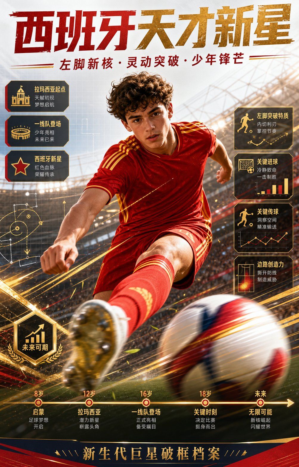 Spanish Football Prodigy Poster