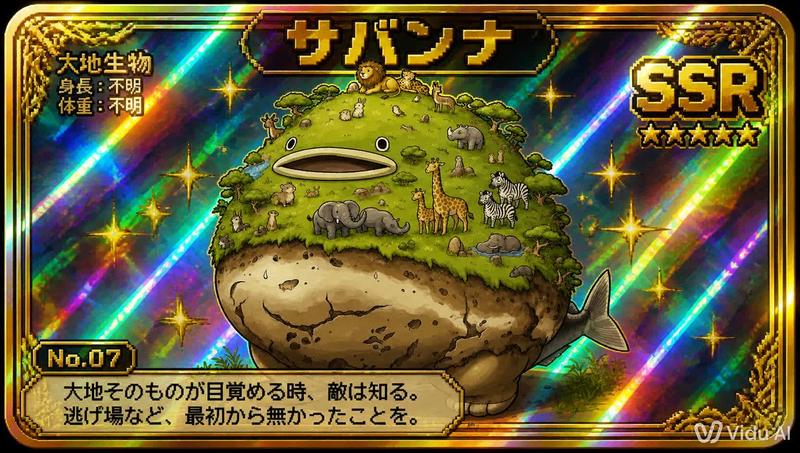SSR Savanna Creature Card