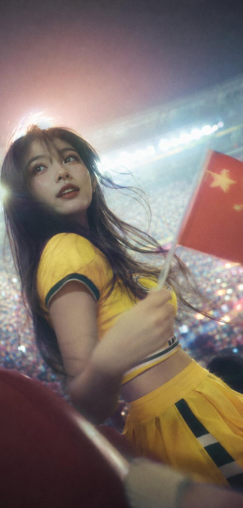 电影感体育场拉拉队员