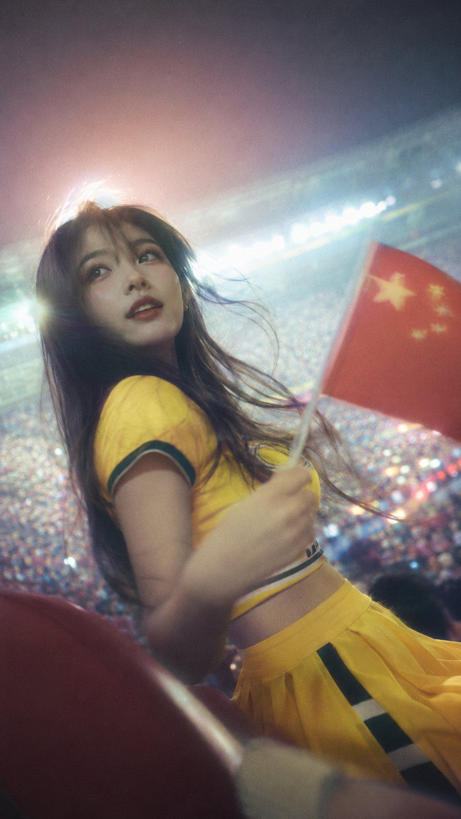 电影感体育场拉拉队员