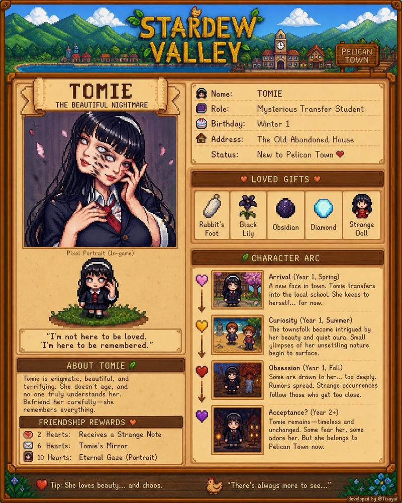 Stardew Valley Character Wiki Poster