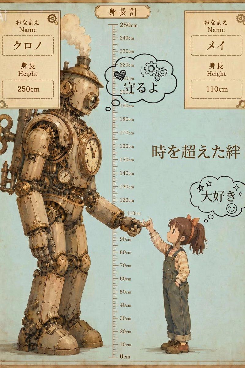蒸汽朋克身高差海报