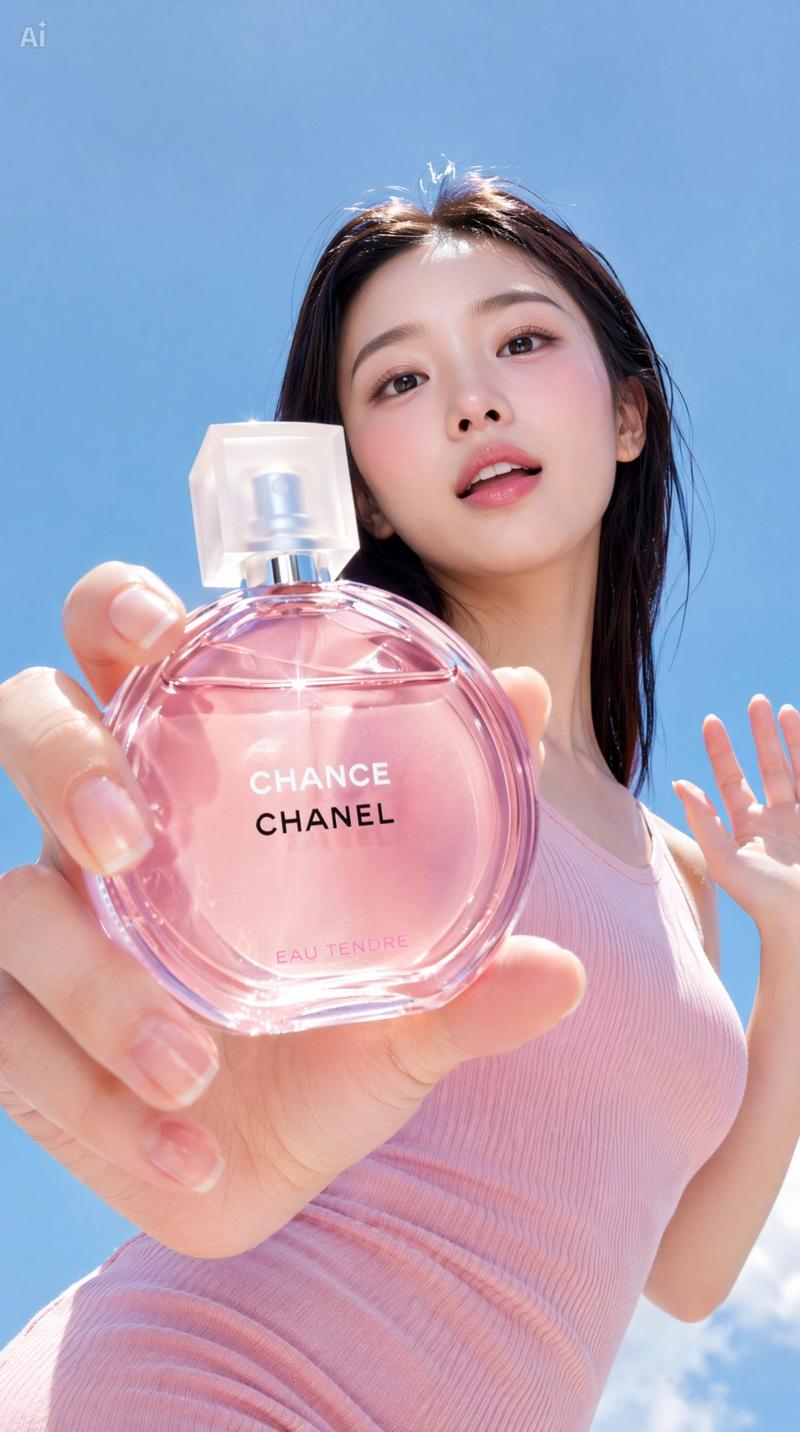 Refreshing Summer Skincare Commercial Prompt