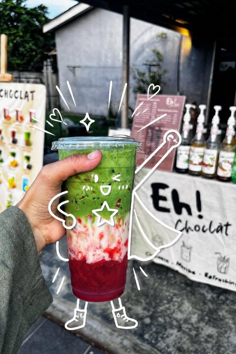 Cute Superhero Drink Doodle Photo