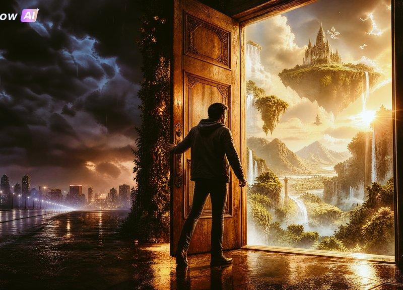 通往另一人生的门:超现实奇幻艺术