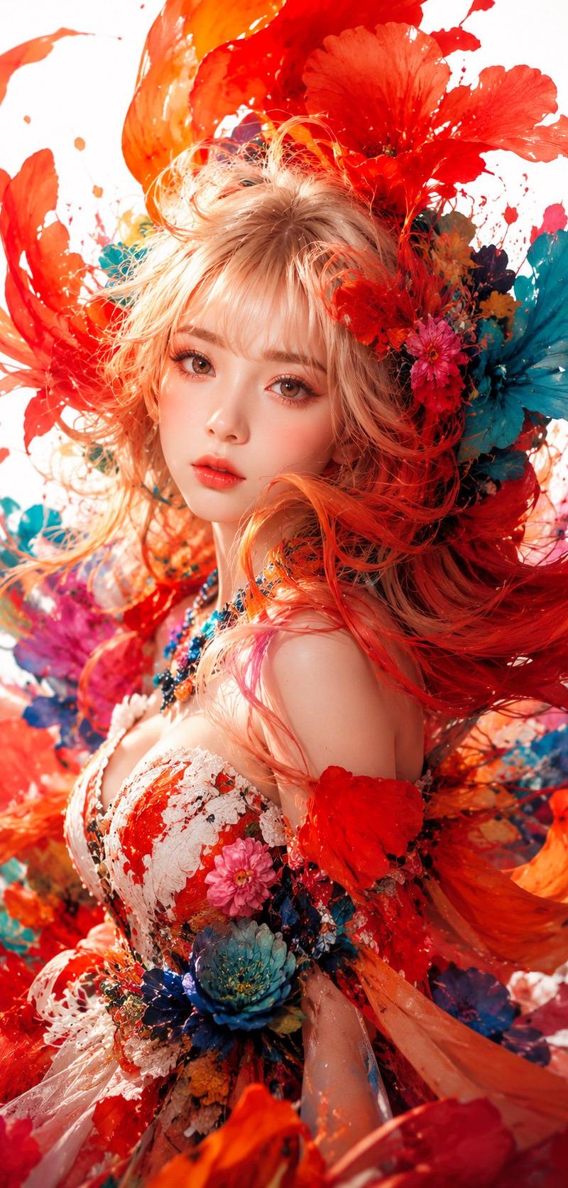 超现实花卉高级定制人像