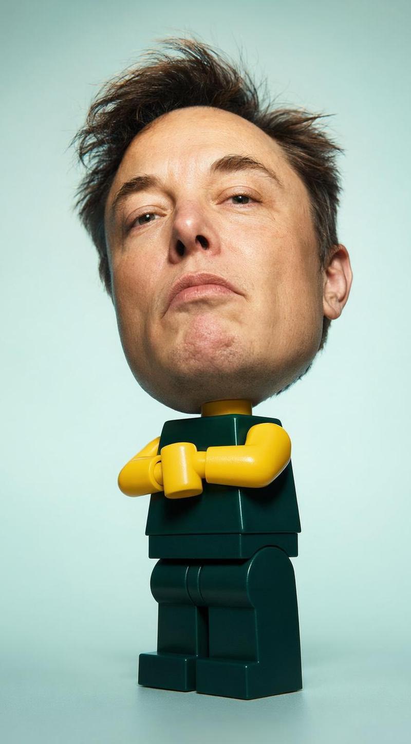 超现实 LEGO 人偶