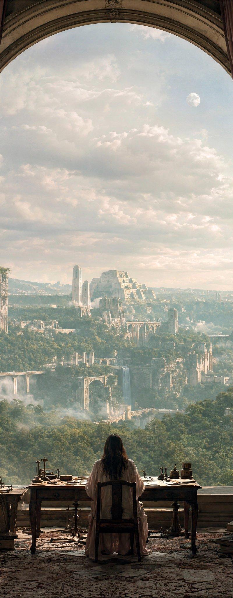 超现实天文台景观
