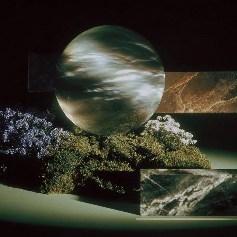 超现实行星雕塑静物