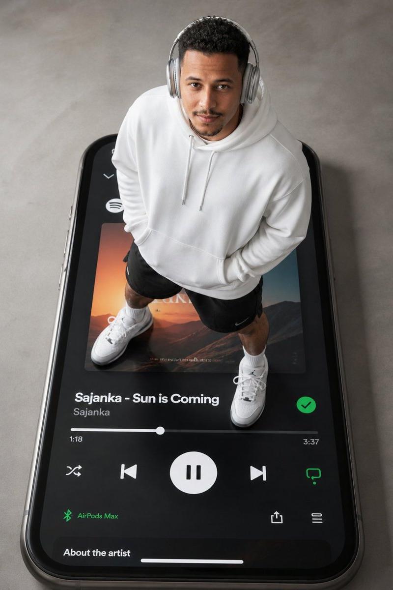 超现实俯视视角 iPhone 时尚大片