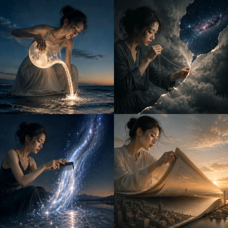 Surreal Visual Metaphor Template