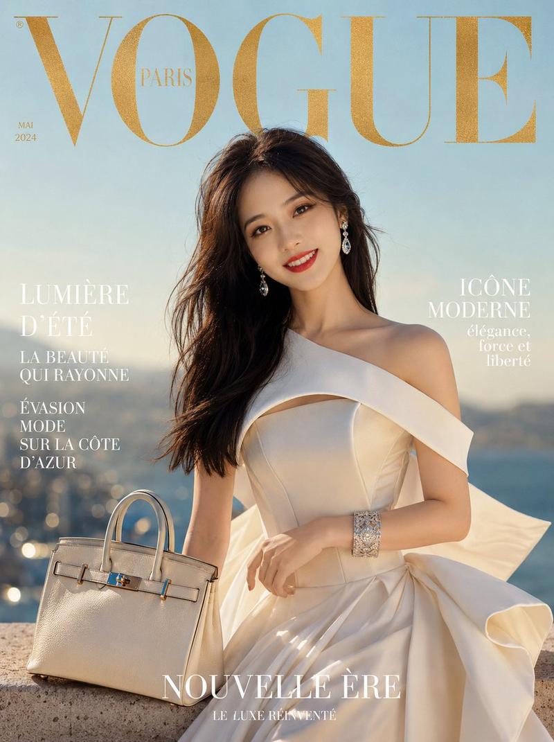 超现实主义奢华 Vogue 封面