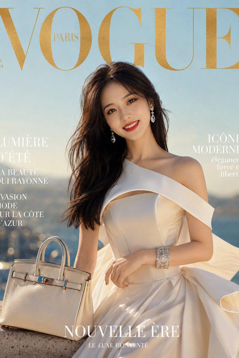 超现实主义奢华 Vogue 封面