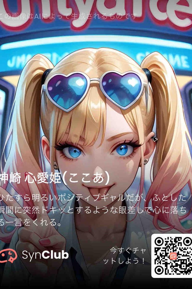 SynClub 动漫角色二维码海报