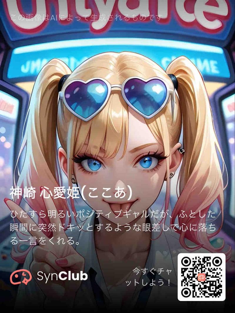 SynClub 动漫角色二维码海报