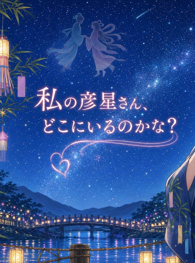 星空下的七夕少女