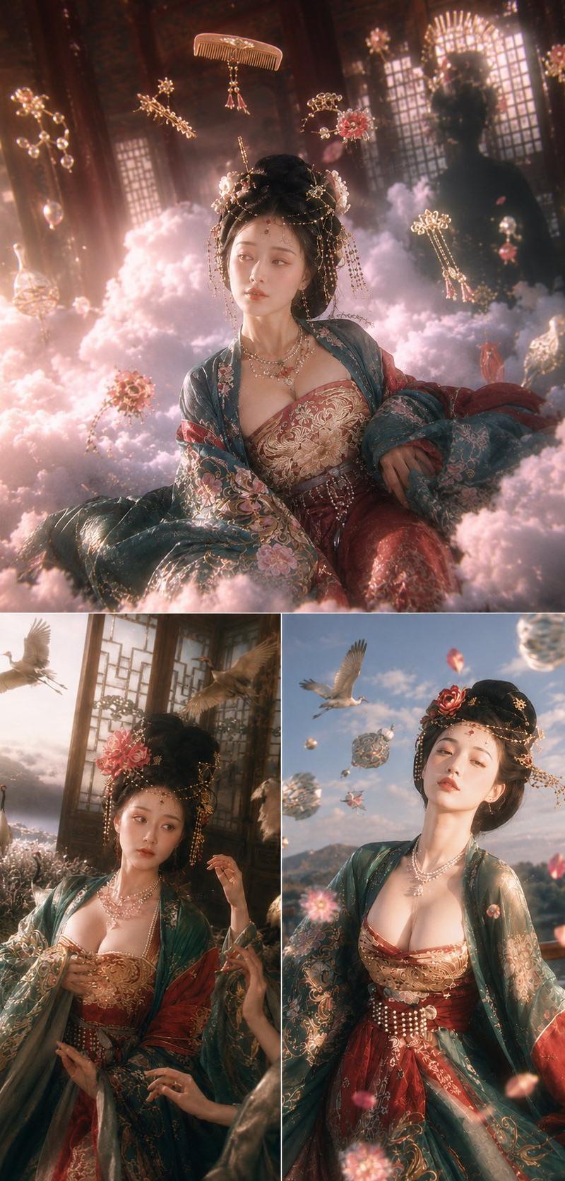 大唐奇幻三联画