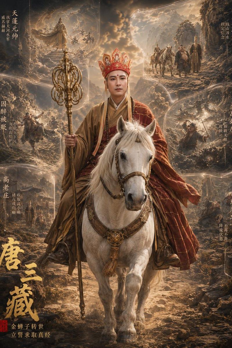 唐三藏史诗角色海报