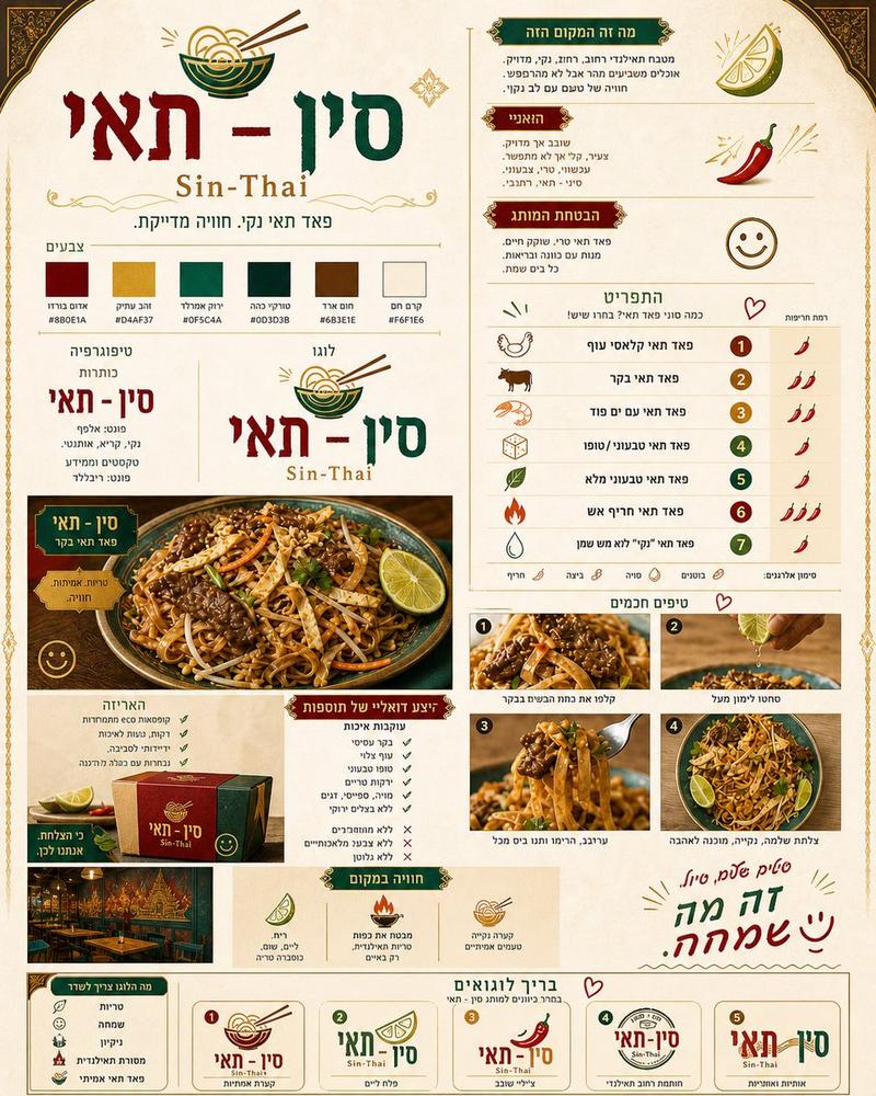 Thai Restaurant Brand Identity Document