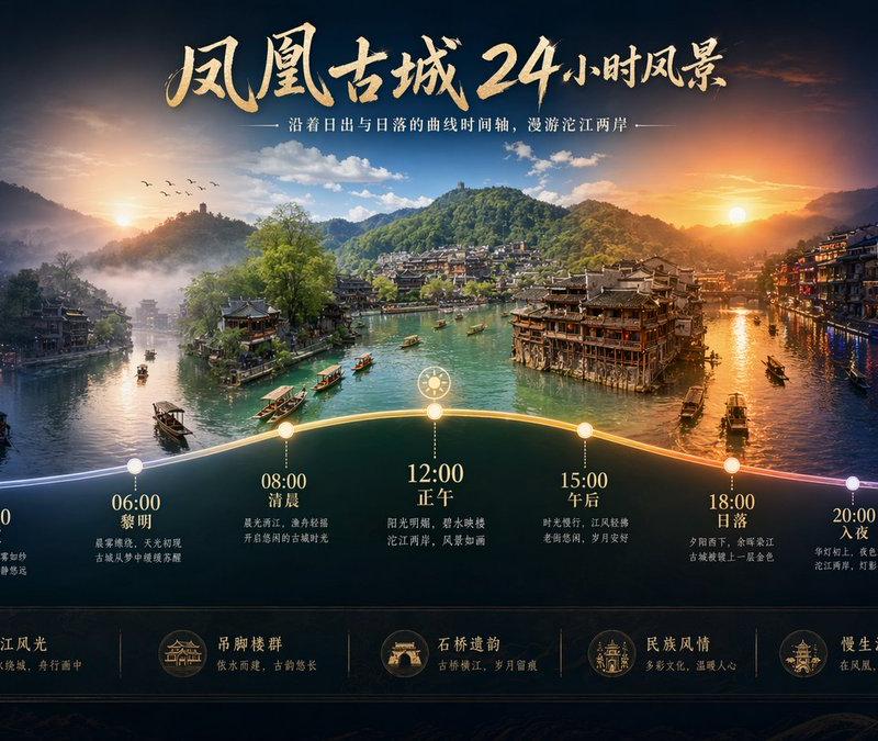 延时摄影时间轴风景提示词