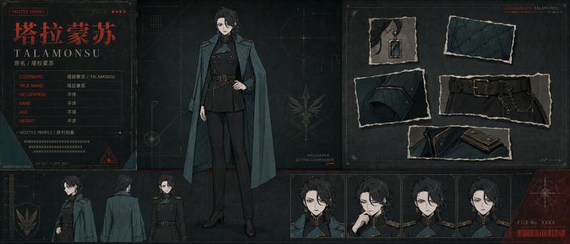 暗黑 TRPG 反派角色设定表