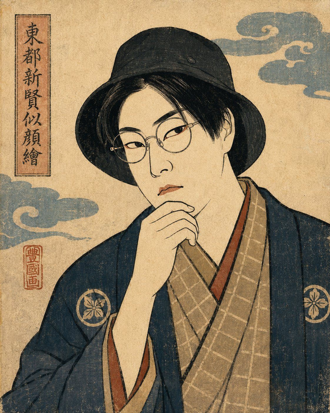 浮世绘肖像转换