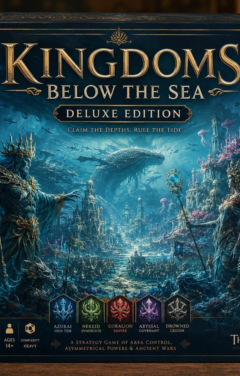 Deluxe Underwater Kingdom 豪华版项目游戏盒