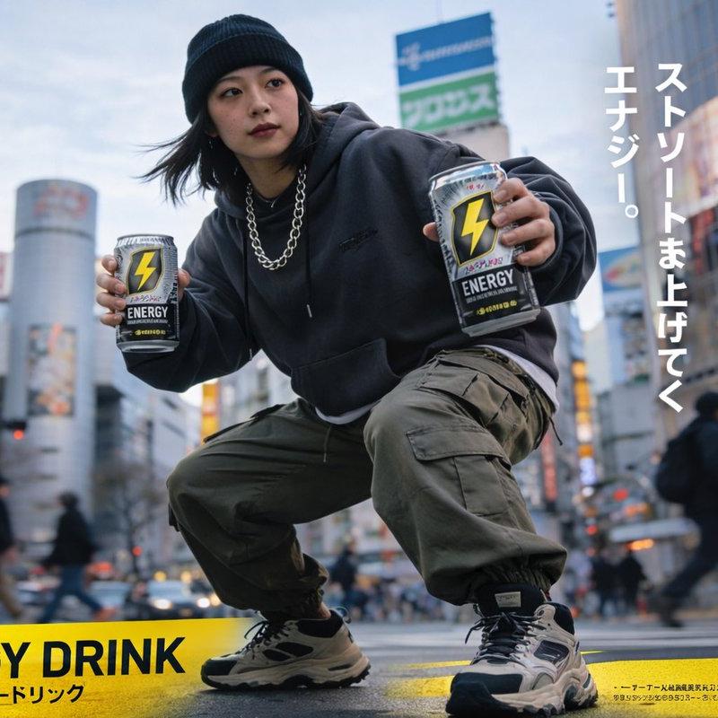 Urban Energy Drink 广告海报