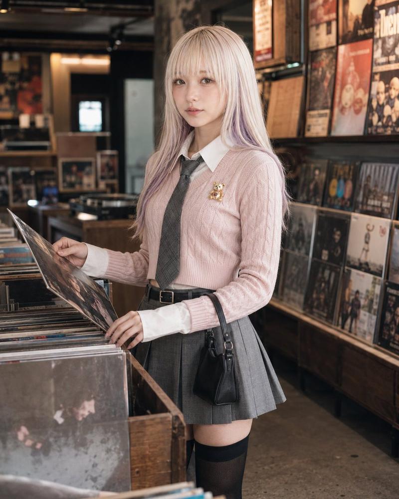 城市唱片店浏览