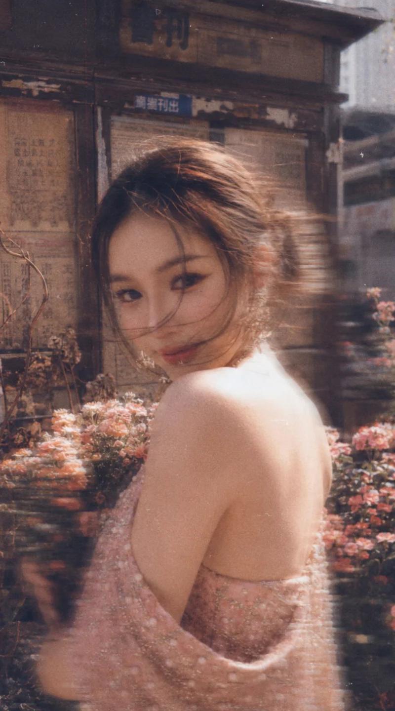 复古胶片风少女肖像转换