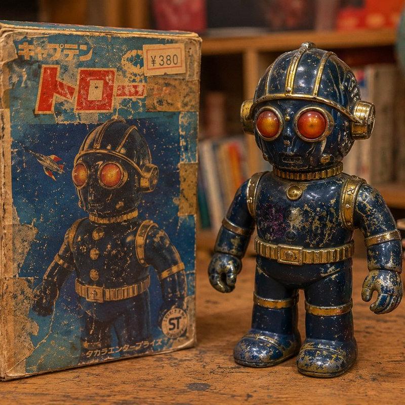 1970 年代复古日本软胶玩具