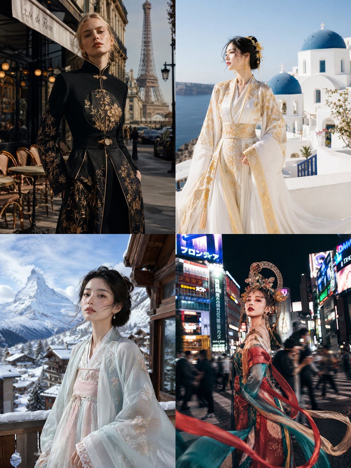 Visual Contrast Cultural Photography