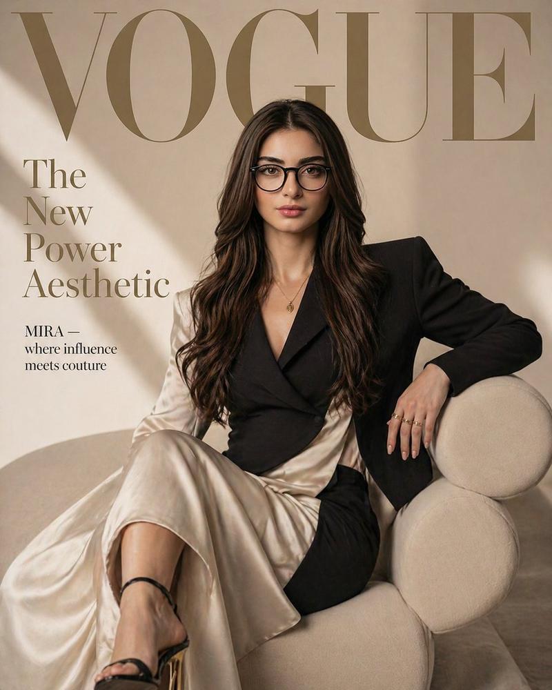 Vogue 时尚杂志封面